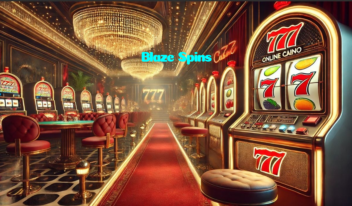 Blaze Spins casino presented on mobile device in Pakistan with slots and live games